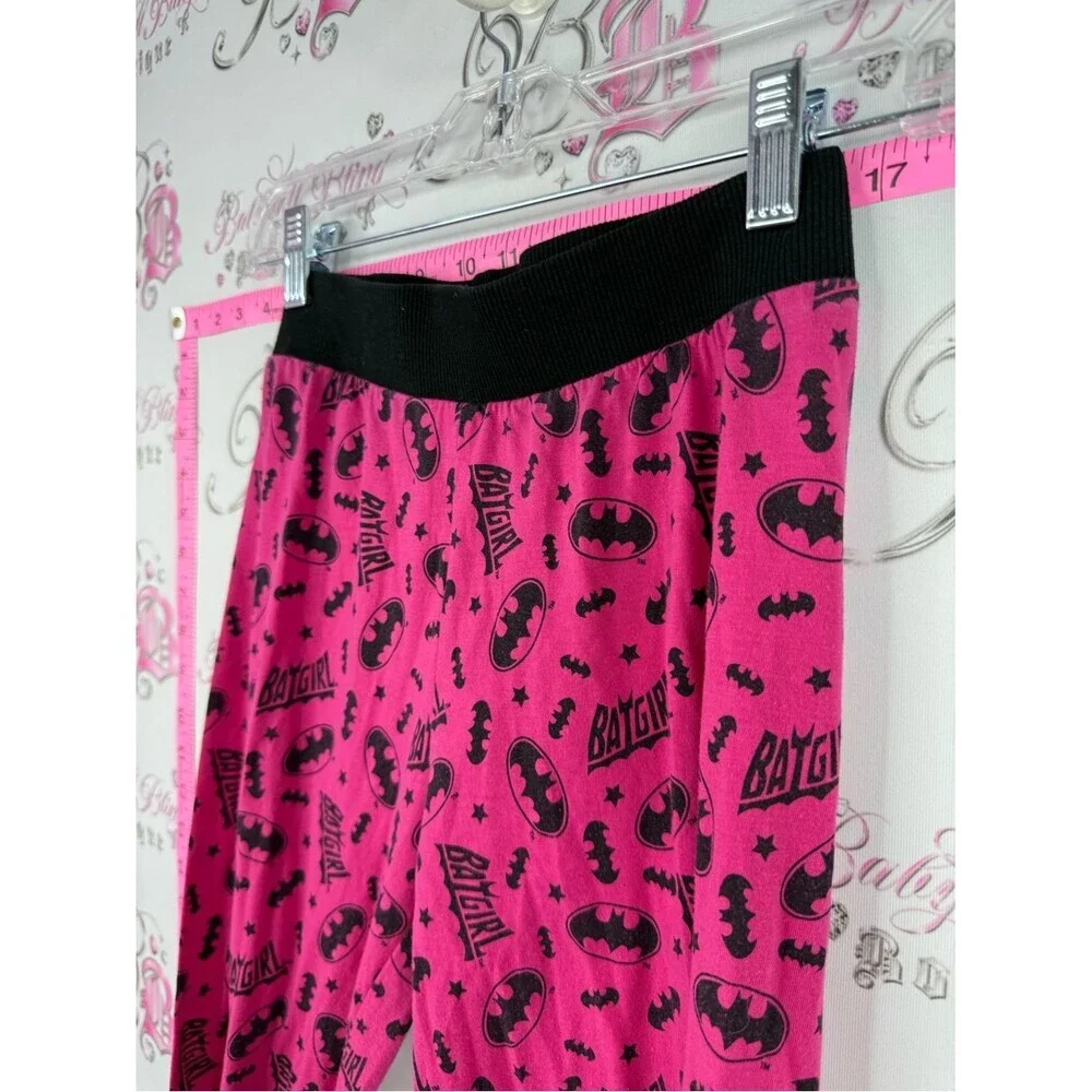 Batgirl leggings DC COMICS Kids Pink Batman Print Lounge Pants